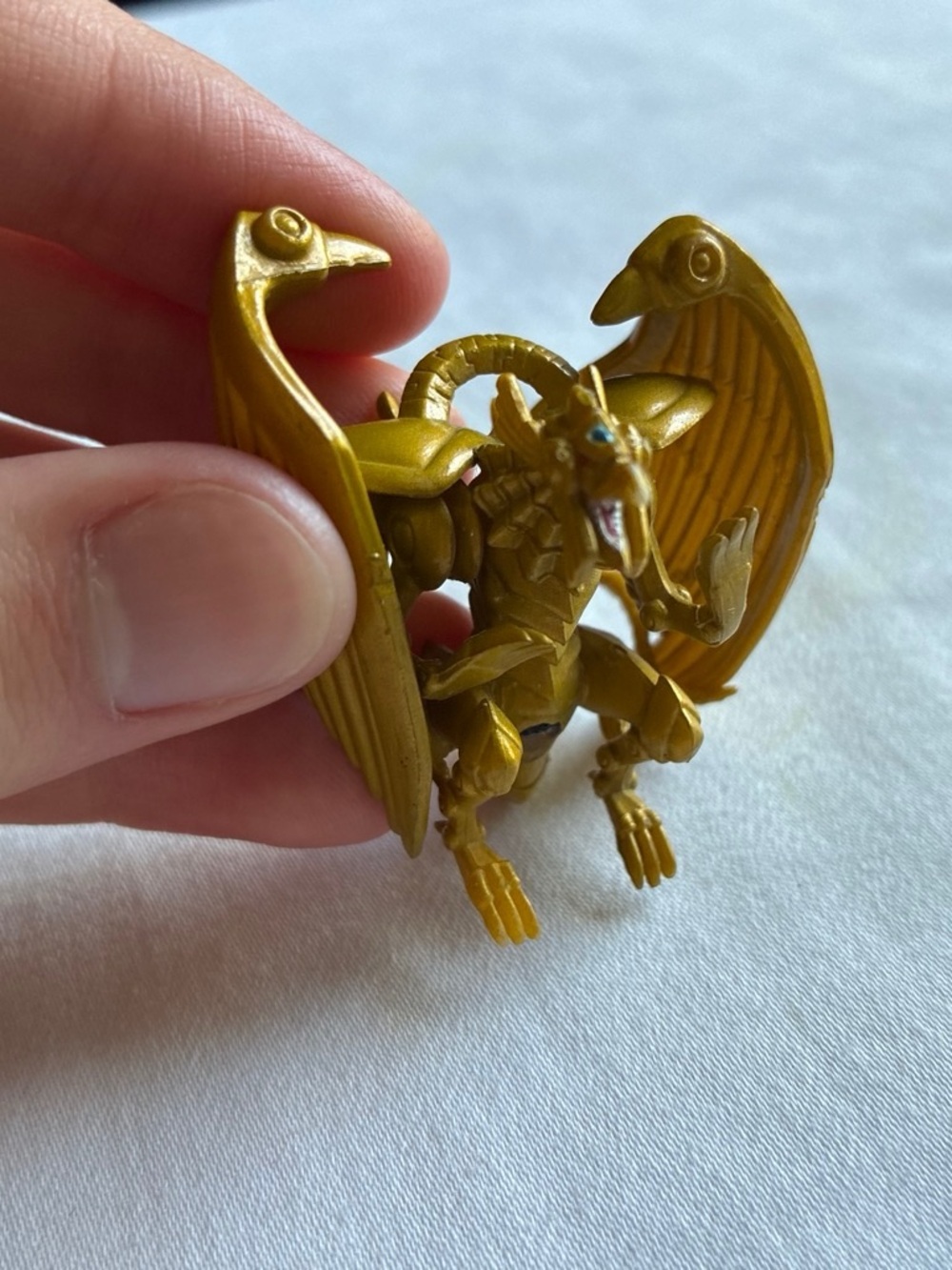 Digimon Metallic Gold Dragon Poseable Figure